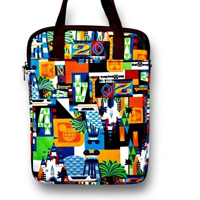 Disney Retro 2014 Parks D-tech Disneyland tablet iPad bag padded case *** - Image 1 of 4