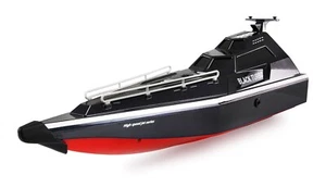 BLACK TURBO MILITÄRBOOT MIT JETANTRIEB 420MM RTR 28 Km/h Amewi 26112 - Bild 1 von 7
