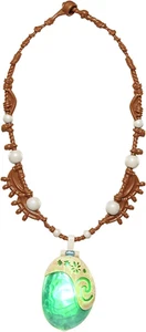 Disney Moanas Magic Shell Heart Light up Necklace by Te Fiti Brand Name Disney M - Picture 1 of 12
