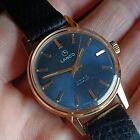 Lanco Swiss Made, Carica Manuale Blue Dial Ø 32 mm Vintage NOS orologio nuovo 60