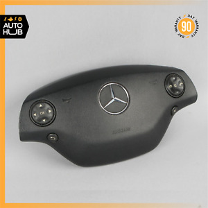 07-10 Mercedes W221 S550 CL550 Steering Wheel Airbag Air Bag Black OEM