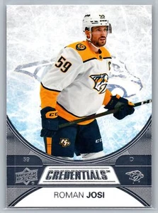 2021-22 credenziali ponte superiore #36 Roman Josi Nashville Predators - Foto 1 di 2