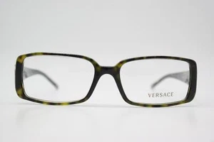 Brille Versace 3092-B Braun Silber Eckig Brillengestell eyeglasses Neu - Picture 1 of 6
