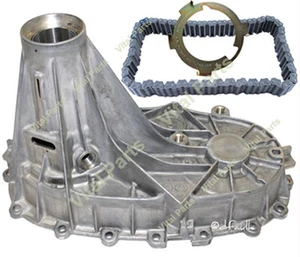 Transfer Case Rear Case Half & Case Saver Plate NP 261XHD 263XHD Chevy GMC GM - Picture 1 of 4