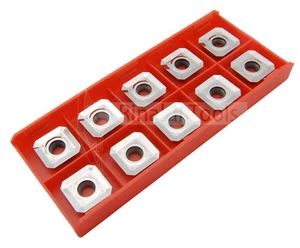 10 x Fräsplatten R245-12T3.....(SEET12T3-ALU) NEU!! Mit Rechnung!! - Picture 1 of 2