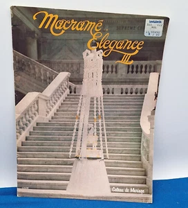 MACRAME ELEGRANCE III, ¡PATRONES DE MACRAMÉ VINTAGE! - Imagen 1 de 2