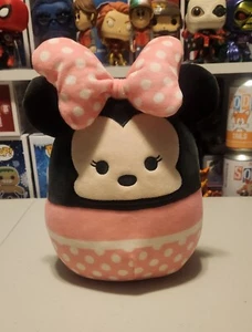 Kellytoy 8 Zoll Squishmallows Minnie Mouse rosa gepunktete Schleife Disney Plüsch - Bild 1 von 9