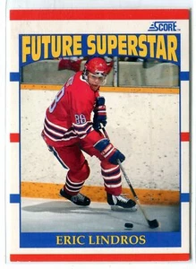 1990-91 Score Eric Lindros RC ROOKIE CARD #440 PHILADELPHIA FLYERS RANGERS - Imagen 1 de 1
