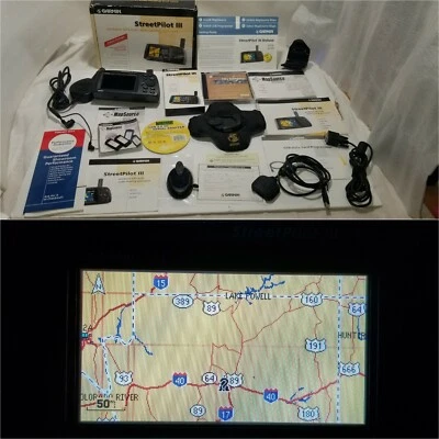 Garmin StreetPilot III Color GPS 3 Amer Deluxe package - Image 1 of 4