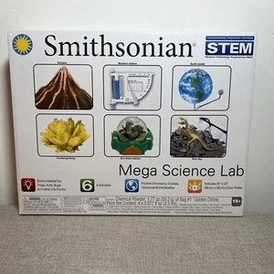 Smithsonian Mega Science Lab Kit STEM 49009 NEW AND SEALED IN BOX NEVER OPENED - Picture 1 of 2