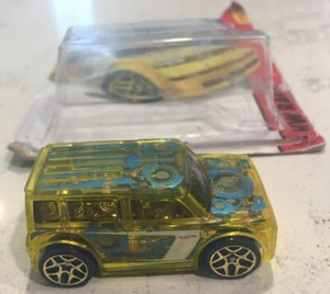 2013 Hot Wheels HW RACE Scion XB Translucent 1/64 Loose with Card - Picture 1 of 9