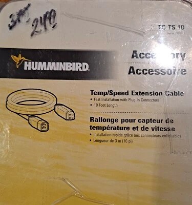 Humminbird  Trolling Motor Temp/Speed Extension Cable P # EC TS 10 - Image 1 of 2