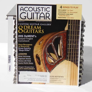 8 Dream Guitars March 2013 ACOUSTIC GUITAR MAGAZINE Iris DeMent Lucy Kaplansky - Picture 1 of 4