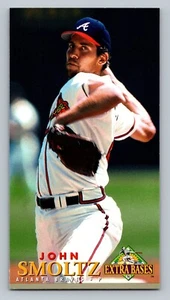 JOHN SMOLTZ 1994 EXTRA BASES BRAVES - Picture 1 of 2