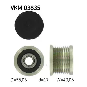 Alternator Freewheel Clutch Pulley SKF for S-Class GL-Class M-Class E-Class VKM - Picture 1 of 6