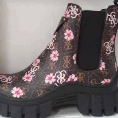 Botas Chelsea GUESS Chelsea para mujer con suela Hestia talla 61/2M de EE. UU. Foto 1 de 4