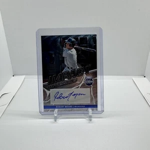 2023 Elite Extra Edition Robert Moore Impact Impressions Auto Autograph #II-RMR - Picture 1 of 2
