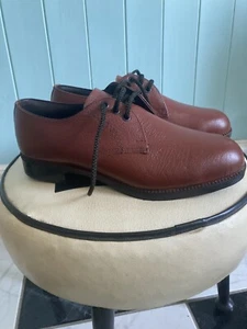 Safety Shoes Vintage Deadstock Size 8 Uk Suedehead  - Picture 1 of 7