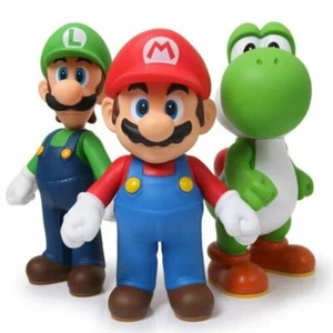5" Super bros M & L Yoshi PVC Action Figure Model Toy Doll Kids Collectible Gift - Picture 1 of 7