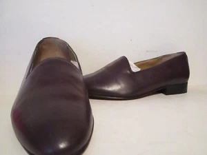 Giorgio Brutini Herren Crawley Kidskin Leder Slipper Pumps Halbschuh Braun Gr. 7,5 EEE - Bild 1 von 5
