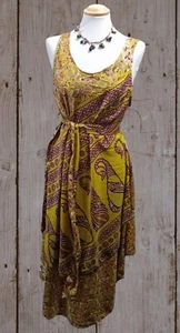 Schönes Fair Trade GRINGO Viskose Kleid (I114-DM1)(2) - Bild 1 von 4