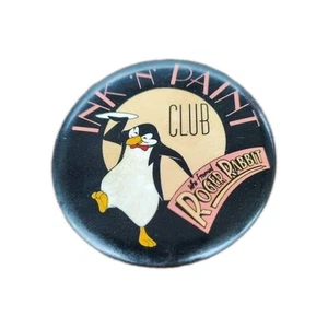 Vintage 1987 Who Framed Roger Rabbit Ink And Paint Club Penguin Waiter Pin. - Picture 1 of 7