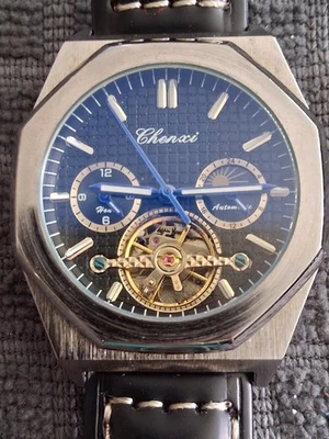 1 Reloj Pulsera Autowind Chenxi China Funciona Foto 1 de 4