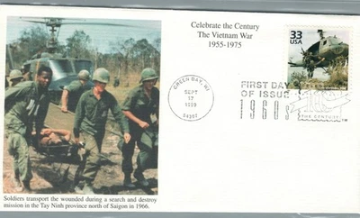 1999 First day Cover #3188g Vietnam War Mystic Cachet - Image 1 of 2