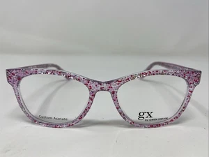 GX by Gwen Stefani GX831 LIL 48-16-130 B:37 Lilac Glitter Eyeglasses Frame KT65 - Picture 1 of 8