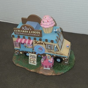Lemax Kate's Cupcake Express Snow Village Accessory Retired Food Truck - Picture 1 of 10