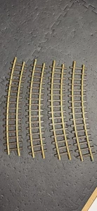 ⭐️⭐️LGB 1600 R1175 Track x4 Pieces/NO BOX/LIGHTLY USED/L👀K 🚂🚂⭐️⭐️ - Picture 1 of 10