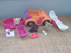 Puppy in my Pocket Furniture Car Accessories Dogs  Lot N - Picture 1 of 7