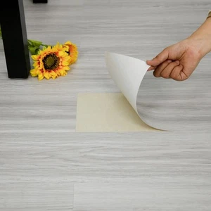 Peel and Stick Bodenfliese, Vinyl Dielenboden, 10er-Pack 15 qm, Naturholz... - Bild 1 von 6