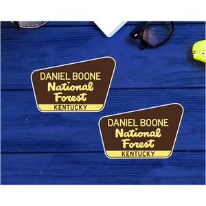 2 Daniel Boone National Forest Aufkleber Sticker 3" Kentucky Park Vinyl Sticker - Bild 1 von 5
