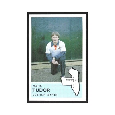 1982 Fritsch Minor League Mark Tudor Clinton Giants #26.0 - Image 1 of 3