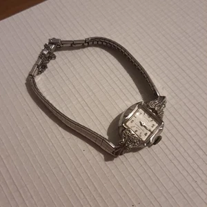 Vintage Crosby 21 Juwelen silberfarben 10k vergoldet Lünette romantisch Deko Herzogin - Bild 1 von 8