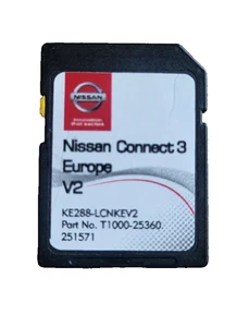 Modelli Nissan originali anno 2015 2016 2017 Connect 3 scheda sd mappa navigatore satellitare V2 - Foto 1 di 1