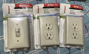 2-Pack Legrand Wiremold outlet box kit (model BW2-D)1 Switch Kit B2-S - Picture 1 of 4