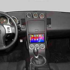 32G For Nissan 350Z 2003-2009 Apple Carplay Radio Android 14 GPS NAVI WIFI GPS - Picture 1 of 21
