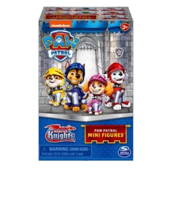 Caja sorpresa Caballeros de rescate Patrulla Canina Minifigura y Torre del Castillo * En muy buen estado NUEVO Foto 1 de 4