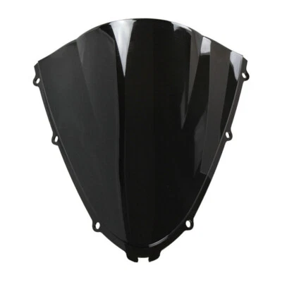 Black Windshield Fit For Kawasaki Ninja ZX14R 2006 07 08-2011 Front Windscreen Foto 1 de 3