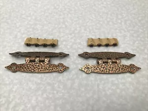 Vintage Hammered Copper Colonial Cabinet Surface Hinge AMEROCK BP-1616-AC Kg V2 - Picture 1 of 6