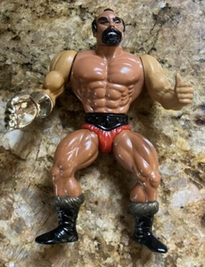 Vtg 1983 HE-MAN JITSU EVIL WARRIOR Gold Hand & Arm Motion MATTEL Hong Kong - Picture 1 of 8