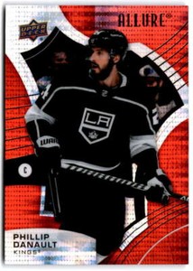 2021-22 Upper Deck Allure Red Rainbow #13 PHILLIP DANAULT  Los Angeles Kings 