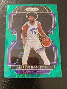 2021-22 Panini Prizm Green Wave Prizm #136 Marvin Bagley III - Sacramento Kings - Picture 1 of 2