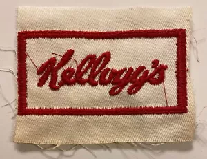 Vintage 1970s Kellogg's 2" x 4" Untrimmed Patch - Picture 1 of 1