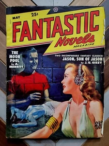 Fantastic Novels Vol 2 #1 (May 1948) Virgil Finlay Art / Vintage Pulp - Picture 1 of 4
