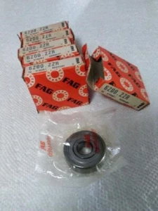 Ungeöffnetes Konvolut (6) Vintage F.A.G. Abgedichtetes Rollenlager #6200.2ZR ; Deutschland - Bild 1 von 12