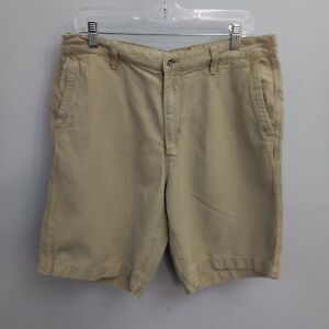Tommy Bahama Paradise Nation Size 35 Mens Cream Green  Shorts