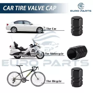 4pcs Aluminum Car Tire Valve Caps Tyre Valve Stem Cover Air Dust Wheel Rim Cap - Picture 1 of 6